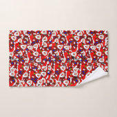 Weihnachtsmann Badhandtuch Set (Handtuch)