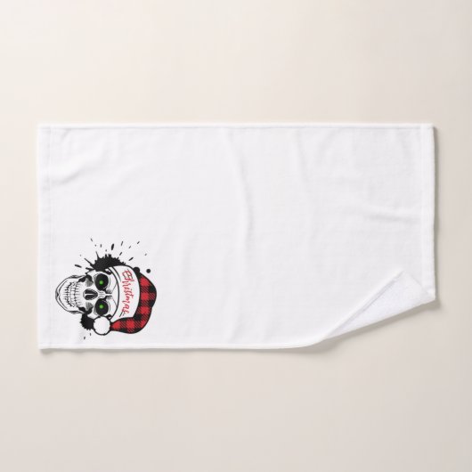 Weihnachtsmann Badhandtuch Set (Handtuch)