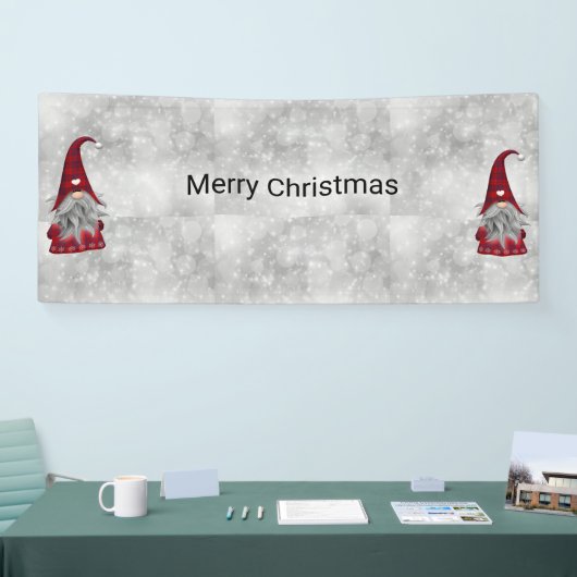 Weihnachtsmann Banner (Messe)