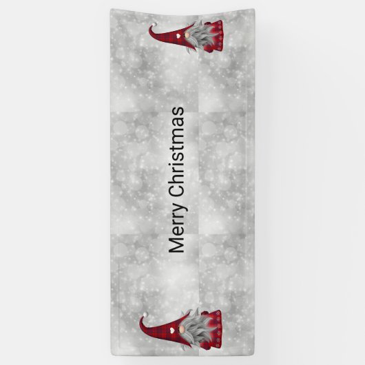 Weihnachtsmann Banner (Vertikal)