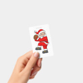 Weihnachtsmann Baseball Catcher Boys Girls Ausweis (Handheld)