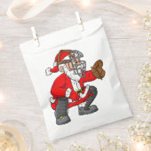 Weihnachtsmann Baseball Catcher Boys Girls Geschenktütchen (Ausgeschnitten)