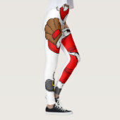 Weihnachtsmann Baseball Catcher Boys Girls Leggings (Rechts)
