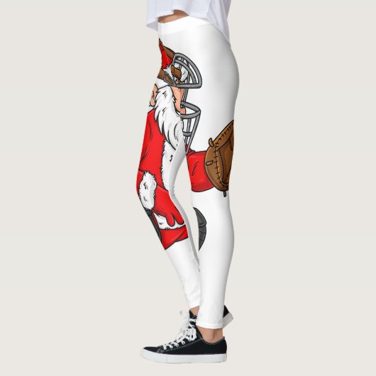 Weihnachtsmann Baseball Catcher Boys Girls Leggings (Links)