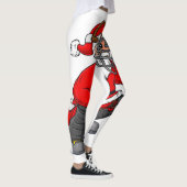 Weihnachtsmann Baseball Catcher Boys Girls Leggings (Rechts)