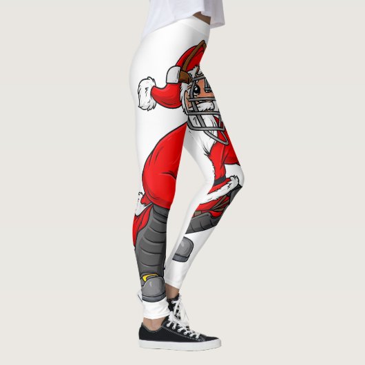 Weihnachtsmann Baseball Catcher Boys Girls Leggings (Rechts)
