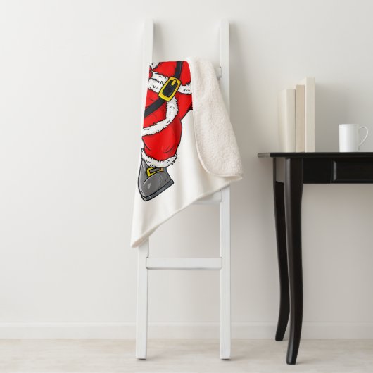 Weihnachtsmann Baseball Pitcher Boys Kinder T Sherpadecke (Beispiel)