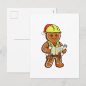 Weihnachtsmann Bauarbeiter Weihnachten 2026 (Vorne/Hinten)