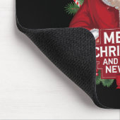 Weihnachtsmann Beer Drinker Geschenk Frohe Weihnac Mousepad (Ecke)