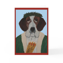 Weihnachtsmann Bernhardiner