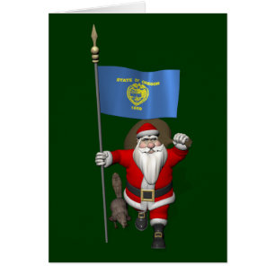 Weihnachtsmann besucht den Bundesstaat Beaver