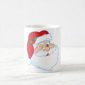 Weihnachtsmann-Blinzeln Kaffeetasse (Mittel)