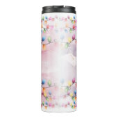 Weihnachtsmann Boston Terrier Dog Thermosbecher (Rückseite)