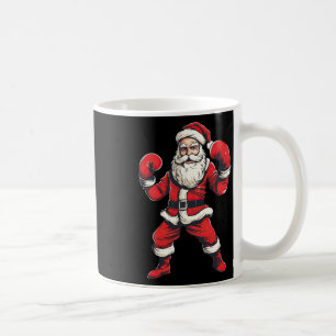 Weihnachtsmann Boxer Boxen Kickboxen Weihnachtsmar Kaffeetasse