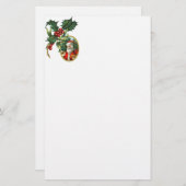 Weihnachtsmann Briefpapier (Vorne/Hinten)
