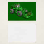 Weihnachtsmann Bulldozerfahrer (Vorne & Hinten)