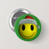 Weihnachtsmann Button (Vorne & Hinten)