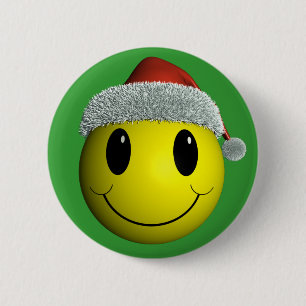 Weihnachtsmann Button