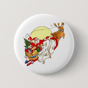 Weihnachtsmann Button