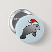 Weihnachtsmann Button (Vorne & Hinten)