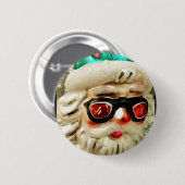 Weihnachtsmann Button (Vorne & Hinten)