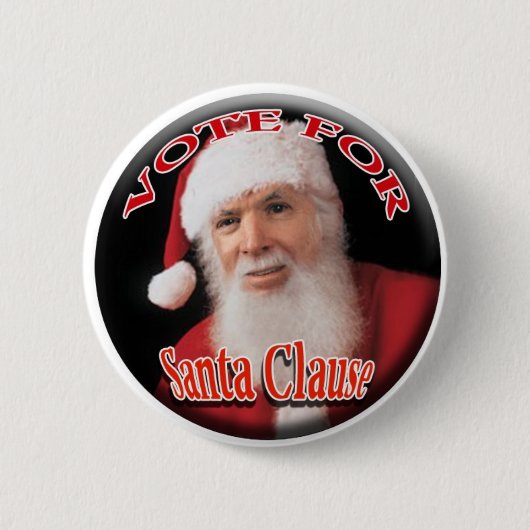 Weihnachtsmann Button (Vorderseite)
