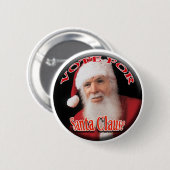 Weihnachtsmann Button (Vorne & Hinten)