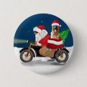 Weihnachtsmann Button (Vorderseite)