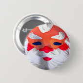 Weihnachtsmann Button (Vorne & Hinten)