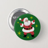 Weihnachtsmann Button (Vorne & Hinten)