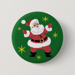 Weihnachtsmann Button