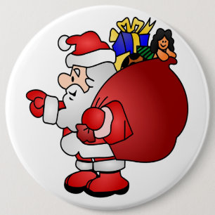 WEIHNACHTSMANN BUTTON