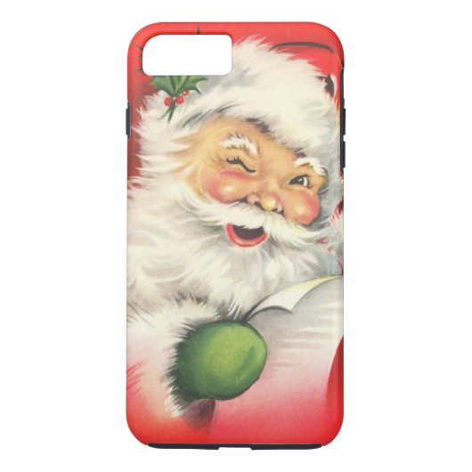 Weihnachtsmann Case-Mate iPhone Hülle (Rückseite)