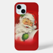 Weihnachtsmann Case-Mate iPhone Hülle (Rückseite)