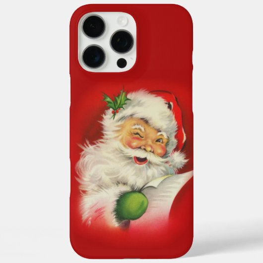 Weihnachtsmann Case-Mate iPhone Hülle (Rückseite)