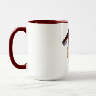 Weihnachtsmann Claus Golden Retriever Tasse