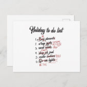 Weihnachtsmann Cool Weihnachten Geek Funny Geschen Postkarte (Vorne/Hinten)