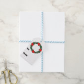 Weihnachtsmann Custom Geschenkanhänger (Mit Garn)