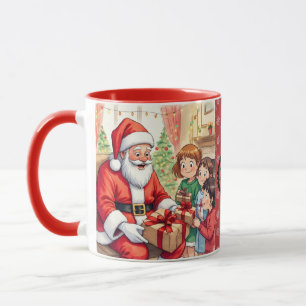 Weihnachtsmann, die Verbreitung von Weihnachtsjube Tasse