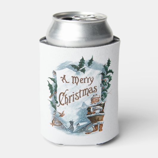 Weihnachtsmann Dosenkühler (Kanne Vorderseite)