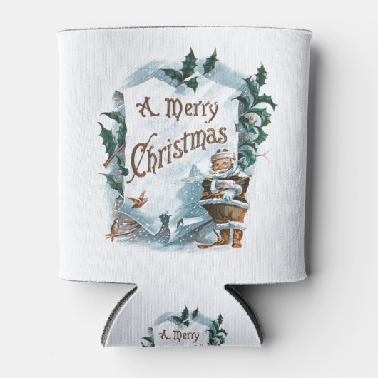 Weihnachtsmann Dosenkühler (Vorderseite)