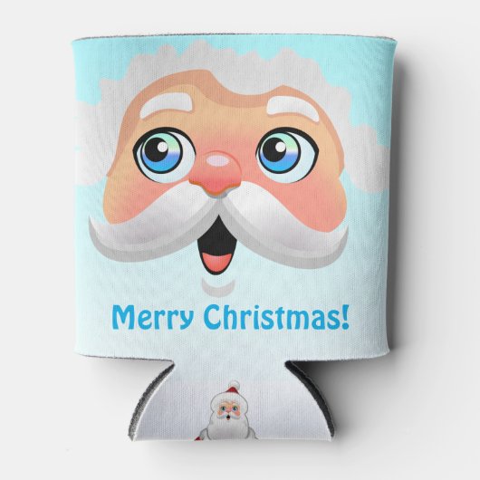 Weihnachtsmann Dosenkühler (Vorderseite)