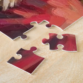 Weihnachtsmann-Drahtgriffon-Christmas Puzzle (Seite)