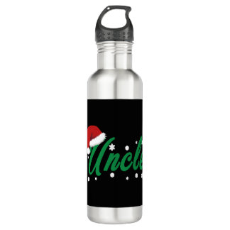 Weihnachtsmann Edelstahlflasche