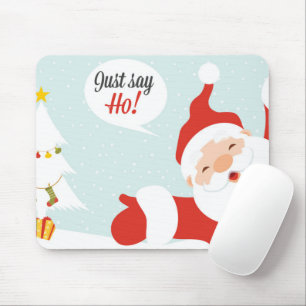Weihnachtsmann - einfach losfahren mousepad