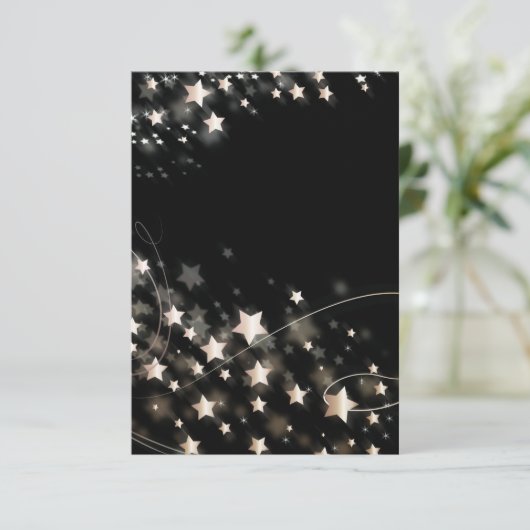 Weihnachtsmann Einladung (Stehend Vorderseite)