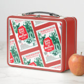 Weihnachtsmann erobert die Marsmenschen Metall Brotdose (Beispiel)