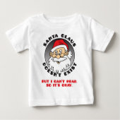 WEIHNACHTSMANN EXISTIERT NICHT BABY T-SHIRT (Vorderseite)