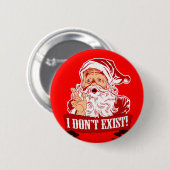 Weihnachtsmann existiert nicht button (Vorne & Hinten)