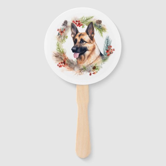 Weihnachtsmann Fächer (Rückseite)